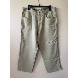 Tommy Bahama Pants Mens 36x28.5 Sage Green Tencel Blend